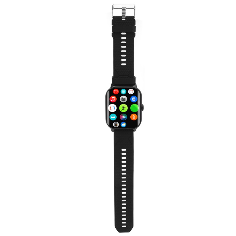 2.02in Curved Screen Smart Watch Blood Glucose Measure Health Monitor