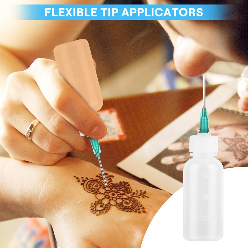 24 Pieces Bottle Needle Bottle Needle Bottles 30 ml Set,