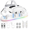 HURRA Charging Dock for Meta Quest 3S/3/2/Pro, Fast Charging Station