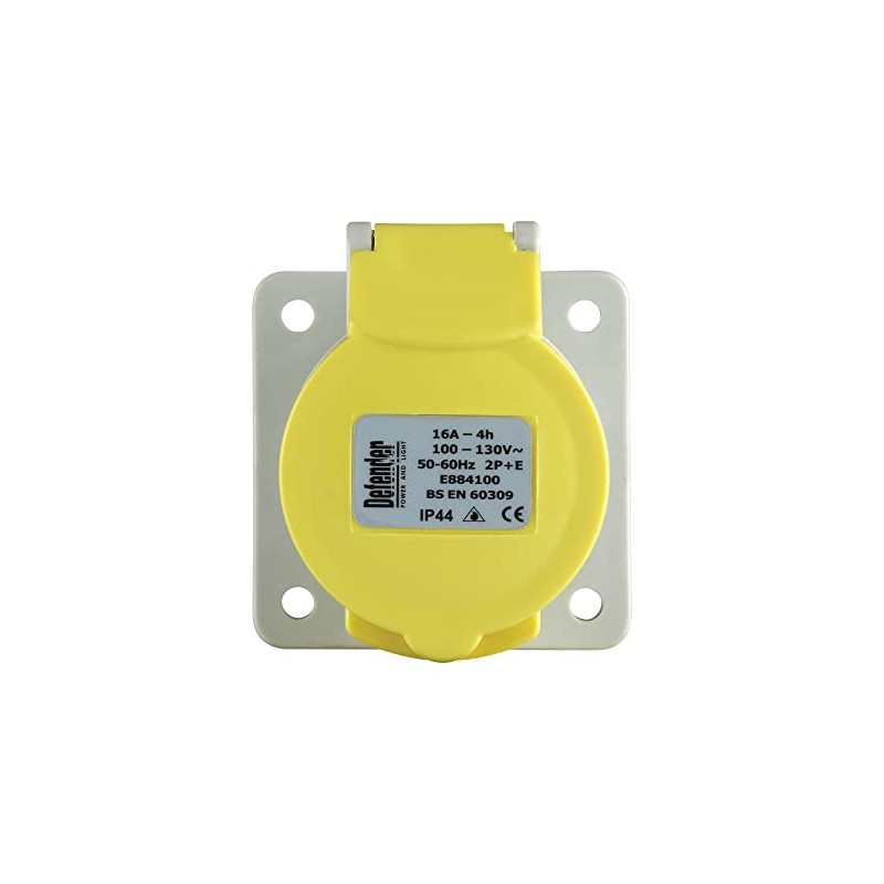 Defender 110V Panel Socket 16A (E884100)