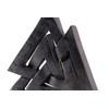 Windalf Viking Wall Hanging ~ Valknut ~ H: 24 cm/Black