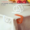 KARELLS 6 x Thick Tablecloth Clips, Garden Table Clamp, Tablecloth