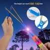 ZIYOUA Pack of 12 2024 LED Light Night Helicopter Slingshot