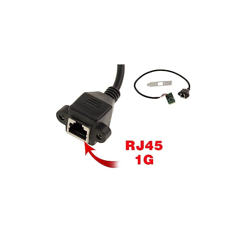 KALEA-INFORMATIQUE M2 M.2 NGFF M B+M Key Gigabit LAN Ethernet