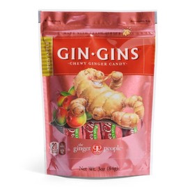 The Ginger People Ginger Chews, Spicy Apple, 3-Ounce Bags (Pack of 12)