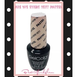 OPI Are We There Yet? PASTEL by OPI Soak Off Gel Nail Polish (15ml/0.5oz.)B