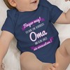 Shirtracer Sayings Baby - “Ich habe eine verrückte Oma” (German