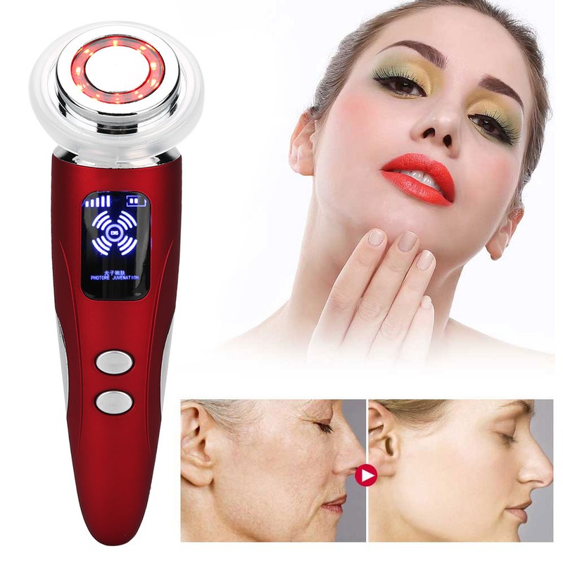 Color Light Skin Rejuvenation Machine Ion Skin Cleaning Serum Import