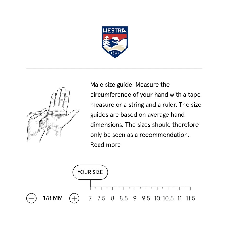 Hestra Unisex Pancho Mitt - Grey - 5