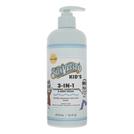 Shampoo Acondicionador Y Body Wash 3 En 1 Niños Suavecito