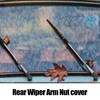 Rear Windshield Wiper Arm Nut Cover Cap Replacement 5K6955435 5GM955435