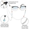 Frienda 6 Pieces Eyeglass Chains Elegant Eyewear Retainer Beaded Eyeglass