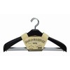 Slim Slacks with Non-slip Stop Bar Hanger Width 16.5 inches