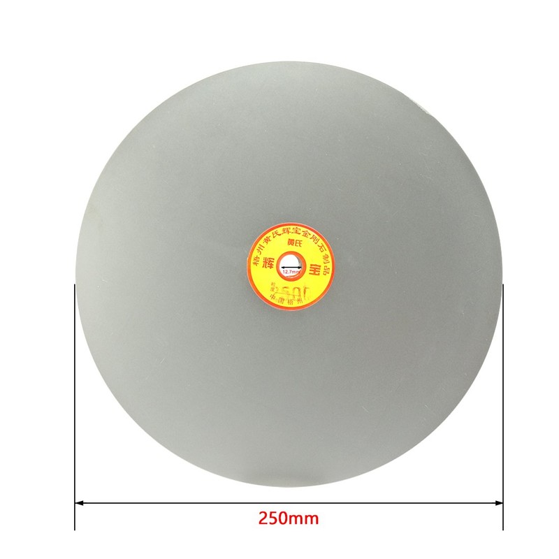 Sourcingmap 250mm 10-inch Grit 2500 Diamond Coated Flat Lap Disk