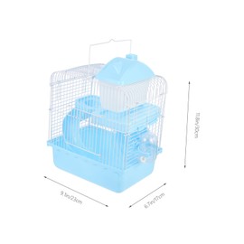 BESPORTBLE Pet Villa Small Animal Castle Comfortable Nest for Guinea Pig Hamster Spacious Wear Resistant Hideaway with Unique Design for Play Rest Pet Supplies