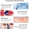 Brillo Labial Peel-Off, Tinte de Labios Despegable, Brillo y Textura