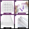 JOYEUX Small Trash Bags 4 Gallon - Drawstring Small Garbage