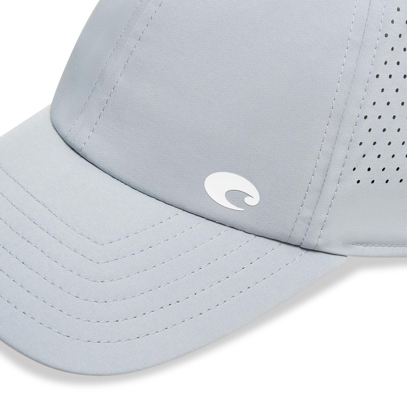 Costa Del Mar Mens Fitted Stretch Hat, Deck Gray, One