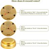Voice Custom Recordable Buttons 30 Second Voice Talking Buttons Recordable