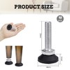 KBNIAN Adjustable Furniture Feet, Pack of 10 M8 x 38,