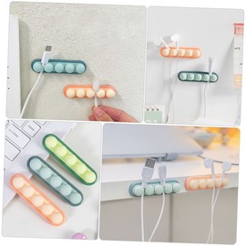 Gatuida 9pcs Adorable Wire Organizer Tidy for Home Office Multi for Earphones Chargers and Data Cables