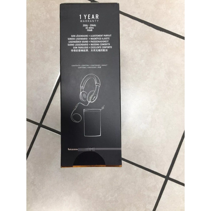 Klipsch Reference On-Ear Premium Headphone, Black- Black (1060417)