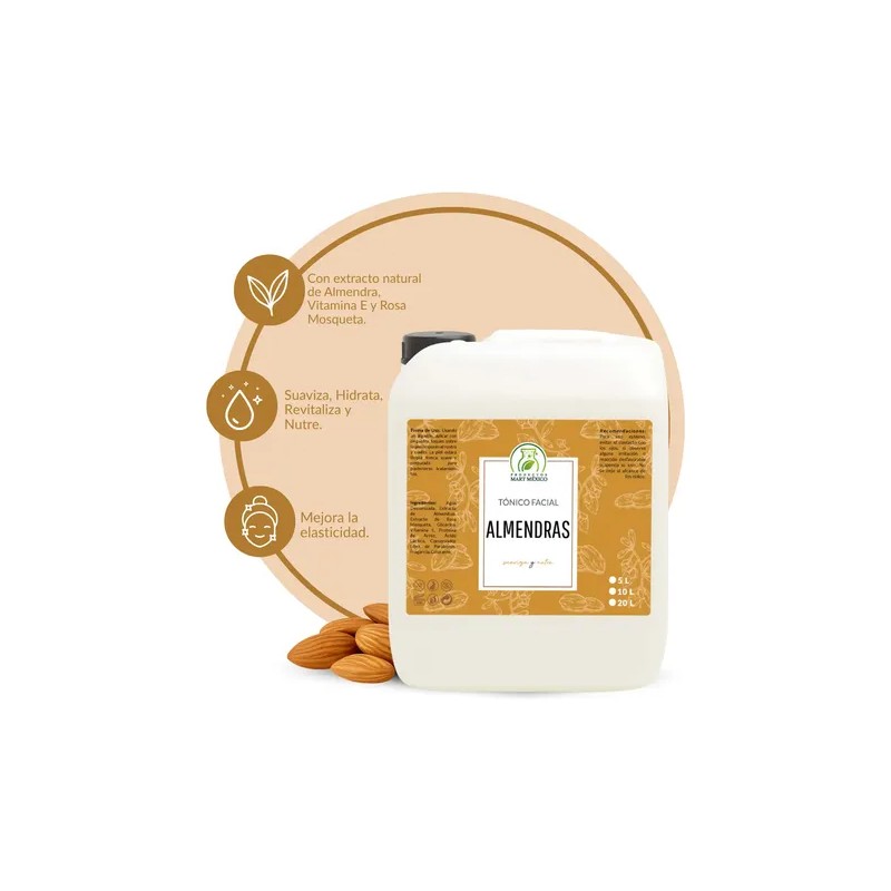 Tónico Almendras Facial 10 Litros