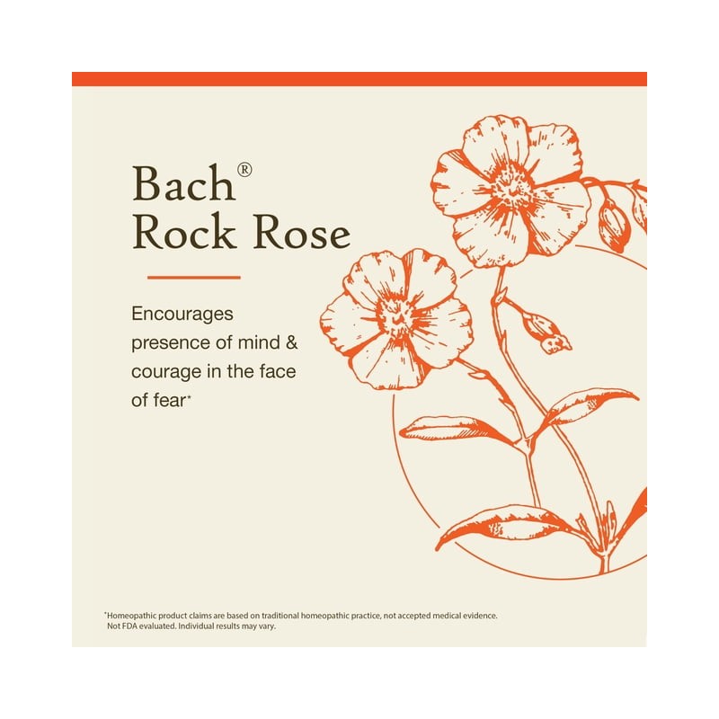 Bach Flower Essences Rock Rose Rosa de roca 20 ml