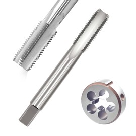 KKLM M10 X 1mm High Precision Threading Tap & Die Set Torsion Tap Tool Kit Thread Correction Tool Set