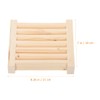Kisangel Wooden Vent Blinds for Steam Room Sauna Accessory Air
