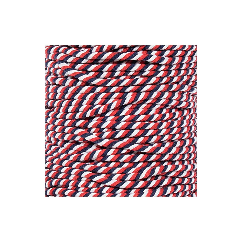 Super Soft 3 Strand Twisted Cotton Rope (USA, 1/4 Inch