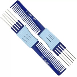 Cantor Lift Teasing Comb and Hair Pick - 2 PACK