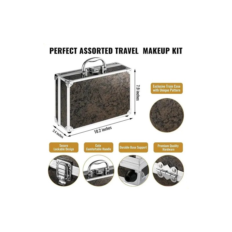 Charmcode Kit Maquillaje Completo Profesional Golden Brown