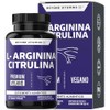 L-Arginina 1000mg Citrulina Beta Alanina Cafena (de Guaran) Aminocido Esencial
