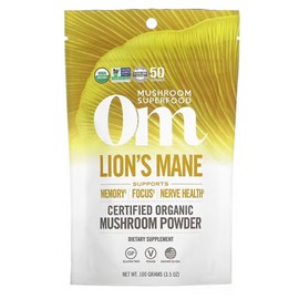 Organic Mushroom Nutrition Lion's Mane - Certified Organic Mushroom Powder 11/25