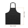 QUARKZMAN Kitchen Cooking Aprons Polyester Art Aprons Potter's Apron Waterproof