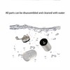 Fsocpen Manual Coffee Grinder,Stainless Steel Manual Coffee Bean Grinder, Adjustable