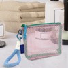 Makeup Storage Bag, Portable Makeup Bag, Lightweight Clear Aesthetic Net