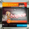 BOUNCE Pet Hair & Lint Guard MEGA Dryer Sheets -