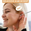 2 Pack Steel Ear Pick Ear Spoon Earwax Remover Spoon