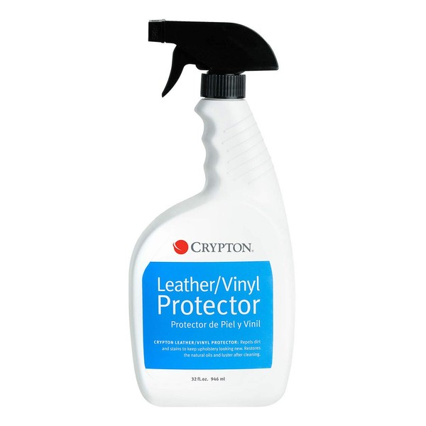 Crypton Leather & Vinyl Protector - Gently restores Natural Oils and Luster to Leather and Vinyl Surfaces (32 fl. oz.)