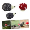 CIYODO Garden Micro Landscape Ornament 3 Sets of Resin Miniature