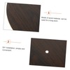 BIUDECO Wooden Clock Dial Replacement Round DIY Clock Part Sturdy