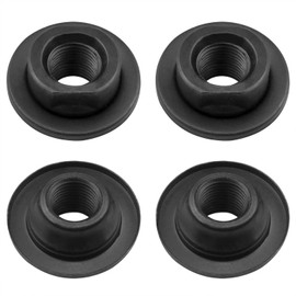zutisay Bike axle nut Bike Wheel nut Suitable for Road Bikes, Mountain Bikes, Flat Bikes, etc. (M9*25mm) 4pcs