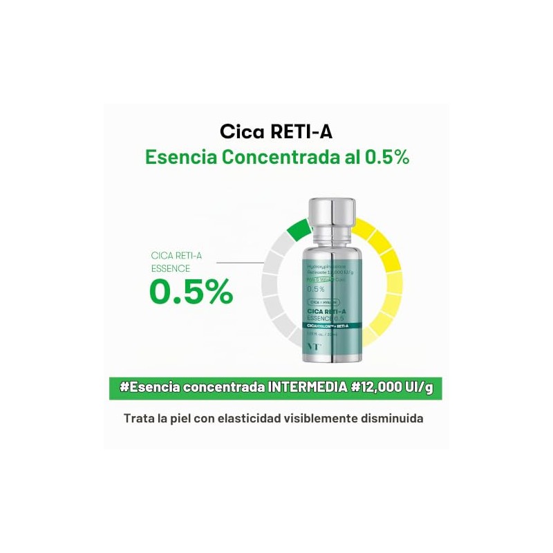 VT COSMETICS Cica Reti-A 0.5 Essence Retinol Skin Care Korean