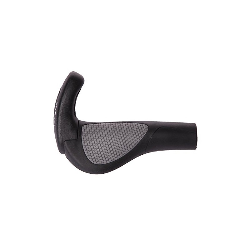Ergon GP2-L Fahrrad Lenker Griffe BarEnd Alu, Schaltung Standard, Farbe