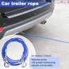 Anwangda Easy Quick Fit Breakaway Cable, Caravan Breakaway Cable,1m 3t