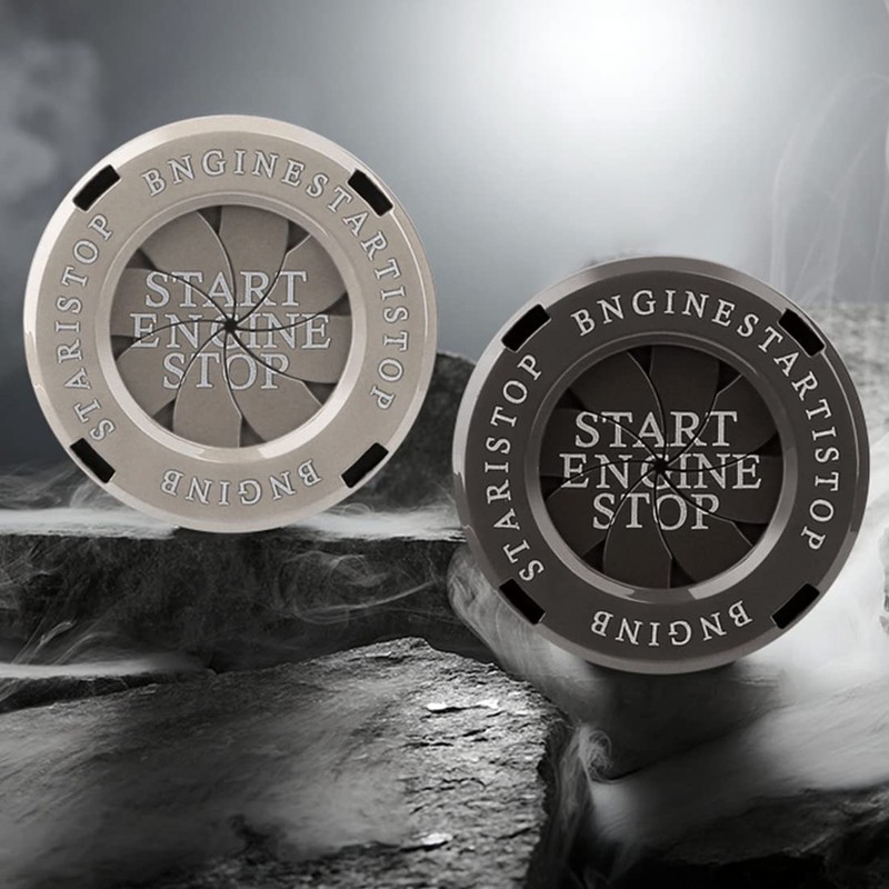 Car Engine Start Stop Button Cover Ring Start Button Cover