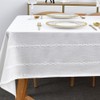 Plenmor Table Cloth for Rectangular Table Natural Tablecloth for Outdoor