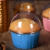 CTForest Pack of 50 aluminium foil cupcakes, paper muffin cases,